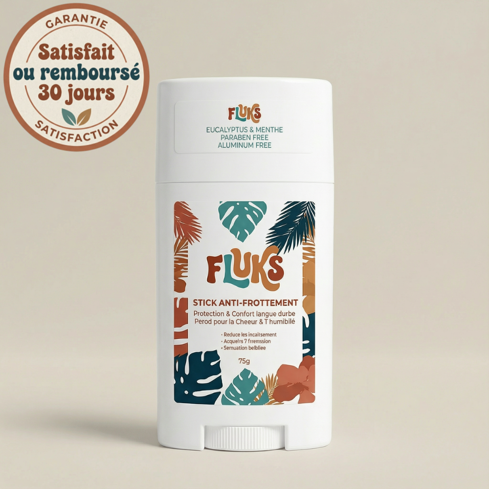 Stick - Zéro frottement, zéro brûlure.