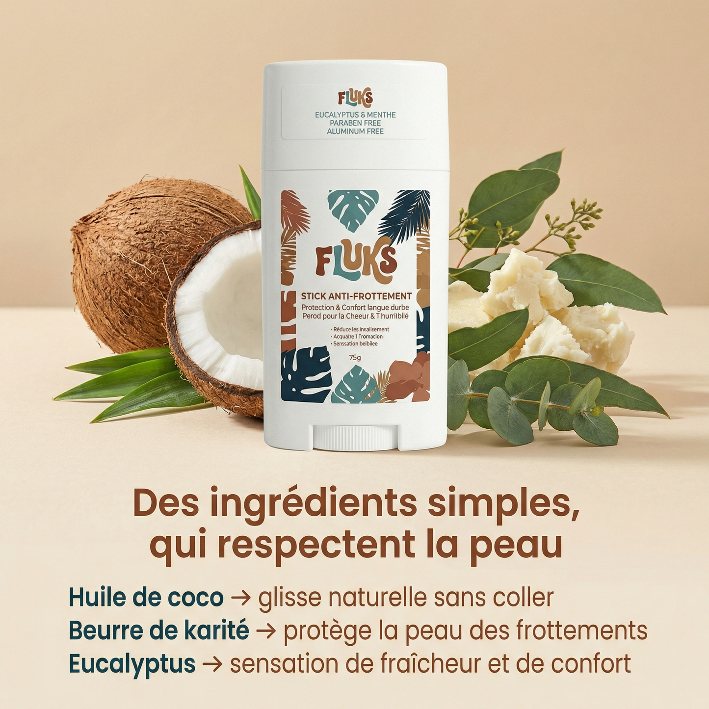 Stick - Zéro frottement, zéro brûlure.